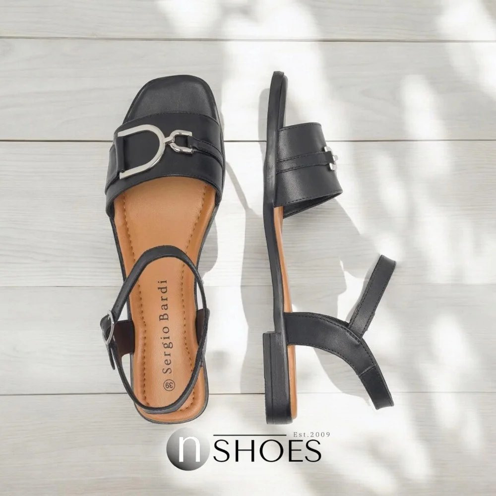 Жіночі шкіряні босоніжки Sergio Bardi (Польща) 5515