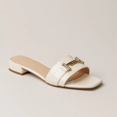 Women's white leather slippers Sergio Bardi WYL3486-1Z-SB White 5529 Women's white leather slippers Sergio Bardi WYL3486-1Z-SB White 5529