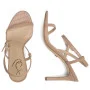 Women's leather sandals SAM EDELMAN (USA) model 5536