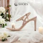 Women's leather sandals SAM EDELMAN (USA) model 5536