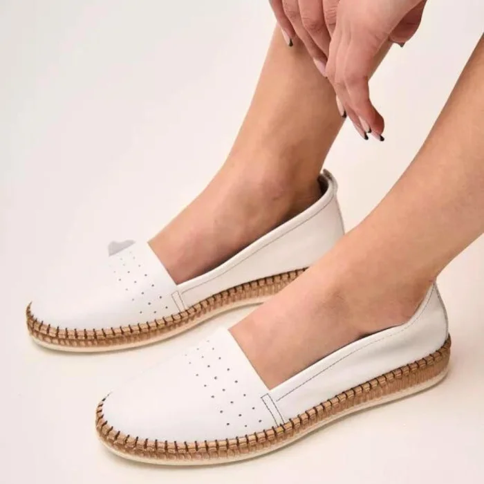 Women's leather ballet shoes Anna Lucci (Ukraine) model 5556