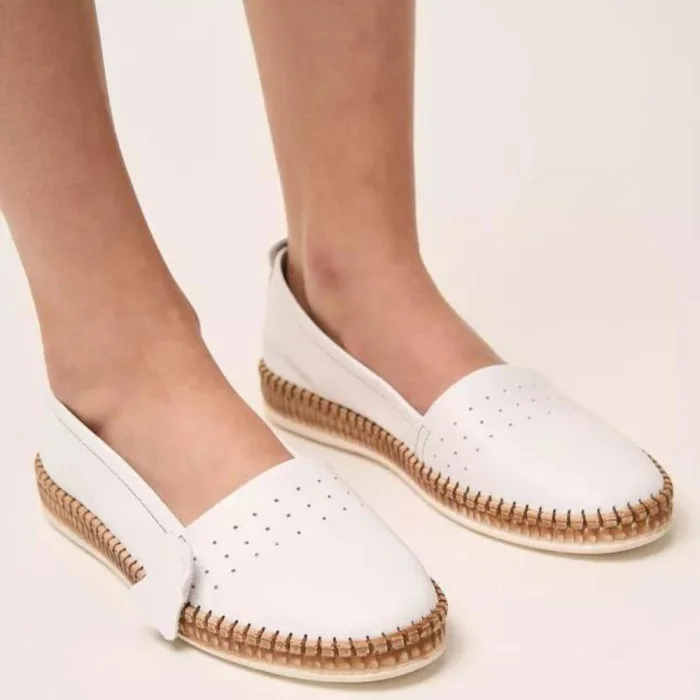 Women's leather ballet shoes Anna Lucci (Ukraine) model 5556