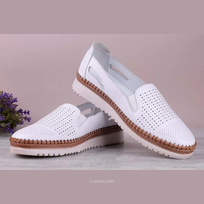 Women's leather ballet shoes Anna Lucci (Ukraine) model 5556