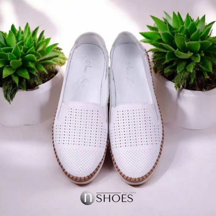 Women's leather ballet shoes Anna Lucci (Ukraine) model 5556