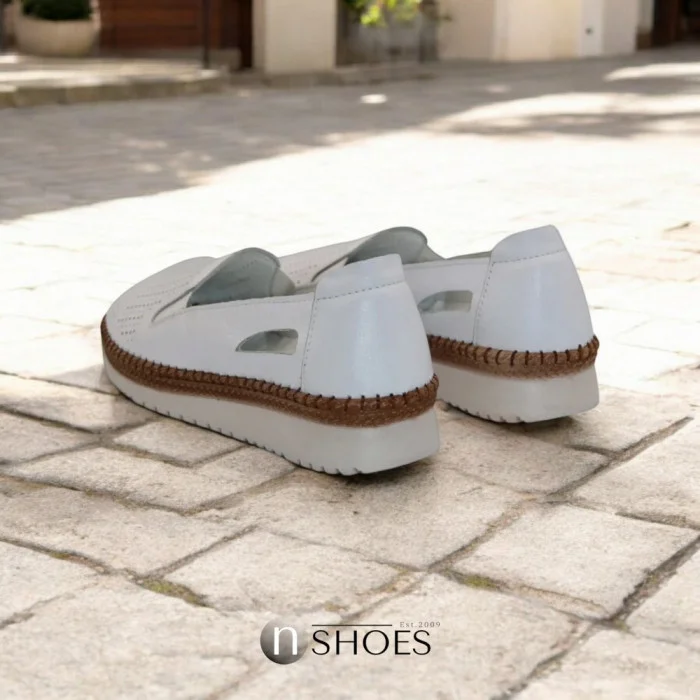 Women's leather ballet shoes Anna Lucci (Ukraine) model 5556