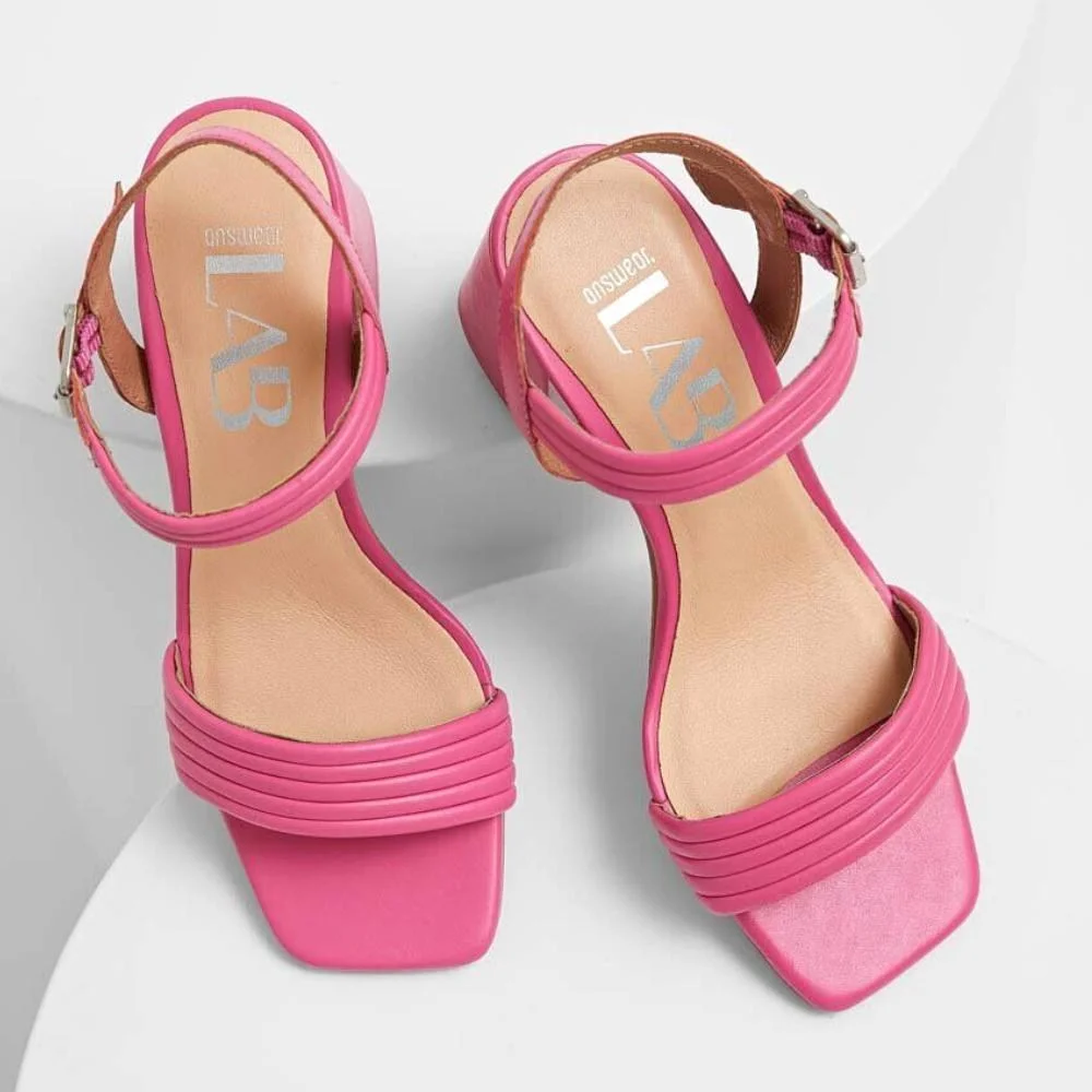 Women's leather sandals Lab (Poland) model 5568