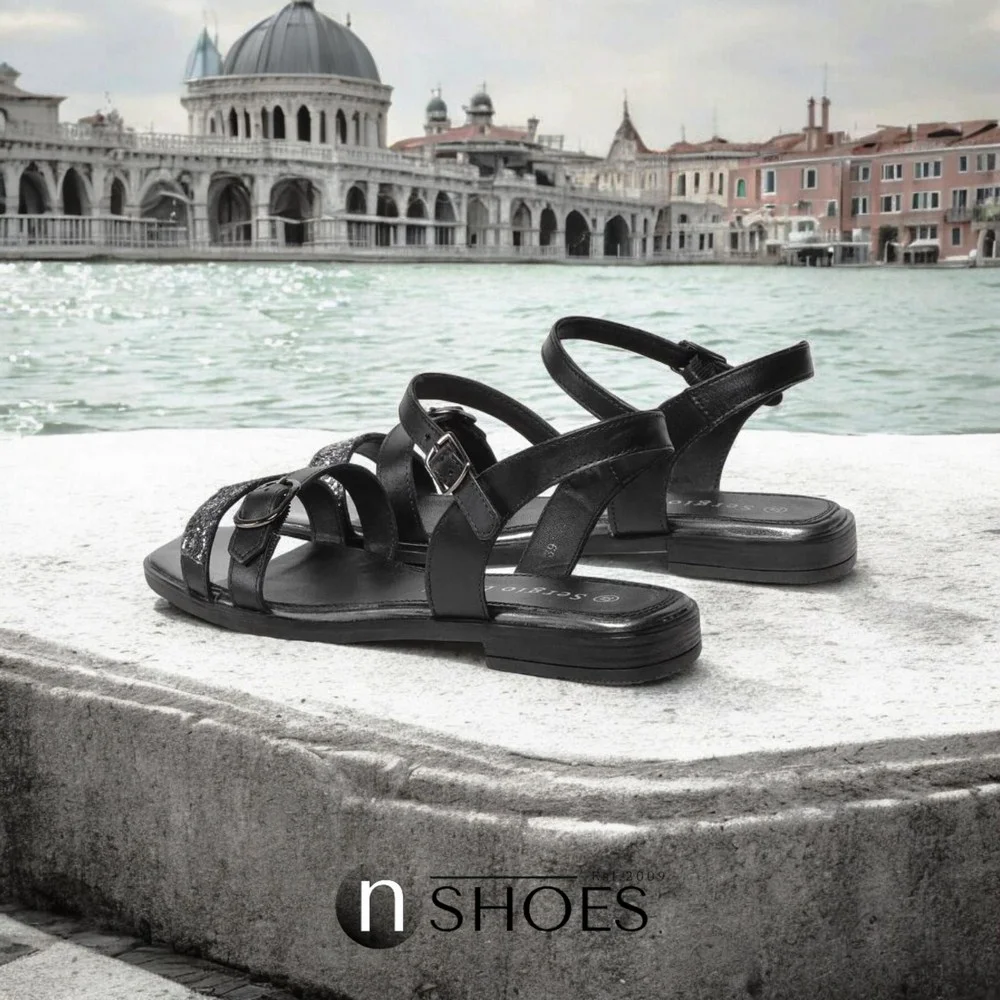 Women's leather sandals Sergio Bardi (Poland) model 5574