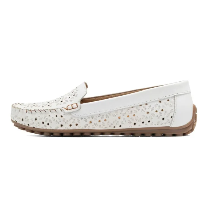 Women's leather moccasins Lasocki (Poland) model 5579