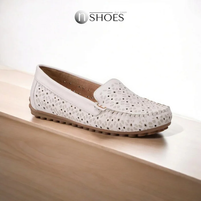 Women's leather moccasins Lasocki (Poland) model 5579