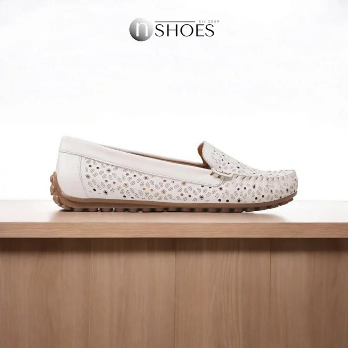 Women's leather moccasins Lasocki (Poland) model 5579