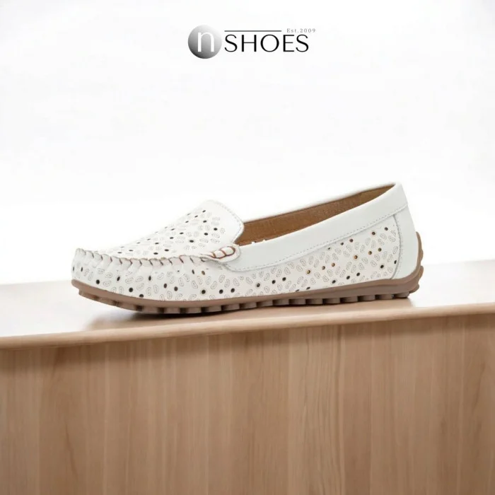 Women's leather moccasins Lasocki (Poland) model 5579