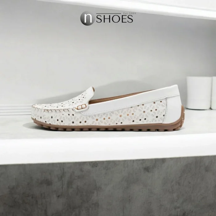 Women's leather moccasins Lasocki (Poland) model 5579