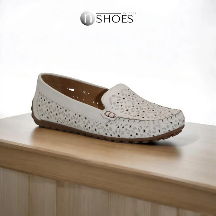 Women's leather moccasins Lasocki (Poland) model 5579