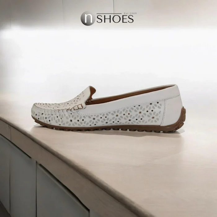 Women's leather moccasins Lasocki (Poland) model 5579