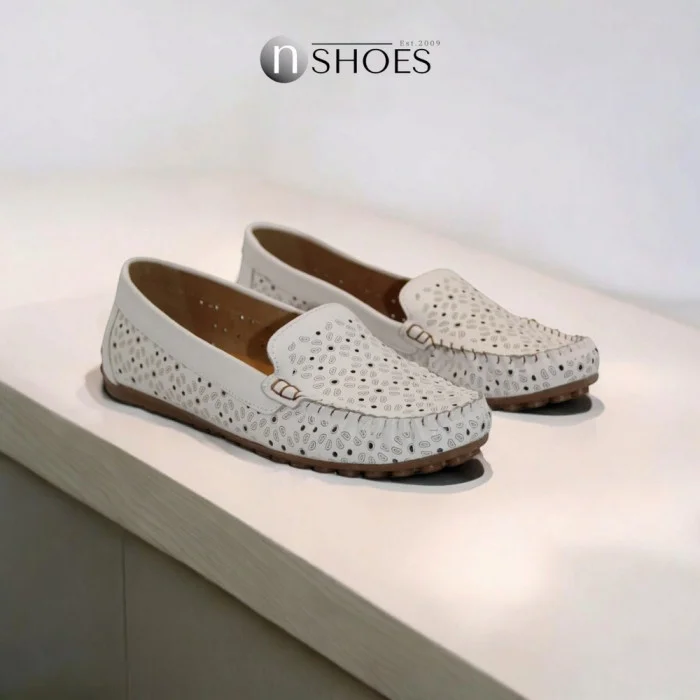 Women's leather moccasins Lasocki (Poland) model 5579