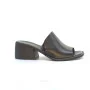 Жіночі шкіряні сабо на підборах Fabio Monelli модель 5614