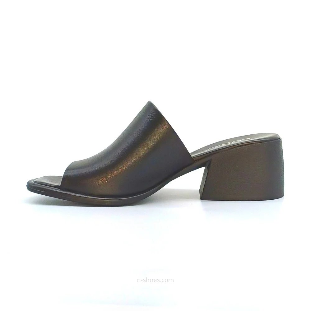 Жіночі шкіряні сабо на підборах Fabio Monelli модель 5614