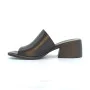Жіночі шкіряні сабо на підборах Fabio Monelli модель 5614