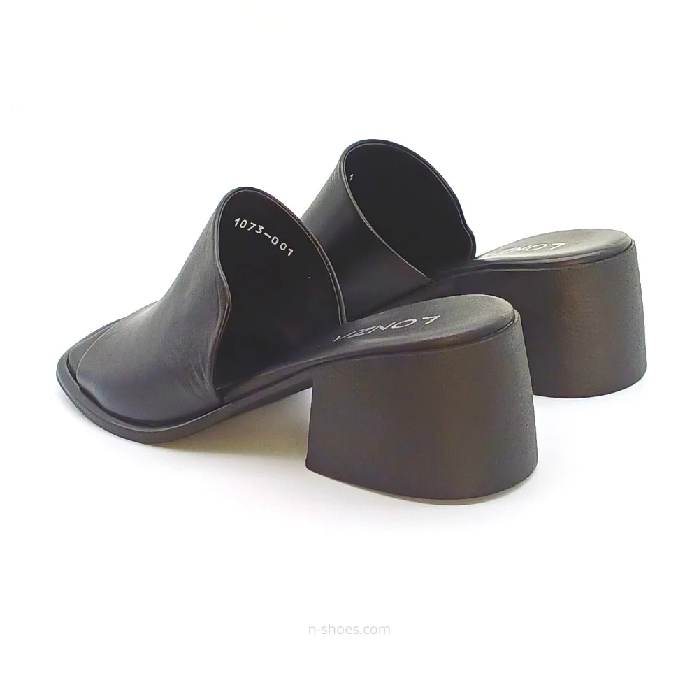 Жіночі шкіряні сабо на підборах Fabio Monelli модель 5614