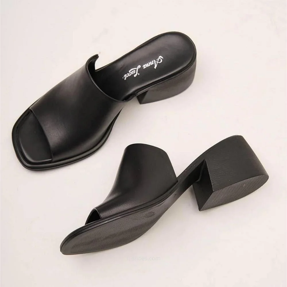 Жіночі шкіряні сабо на підборах Fabio Monelli модель 5614