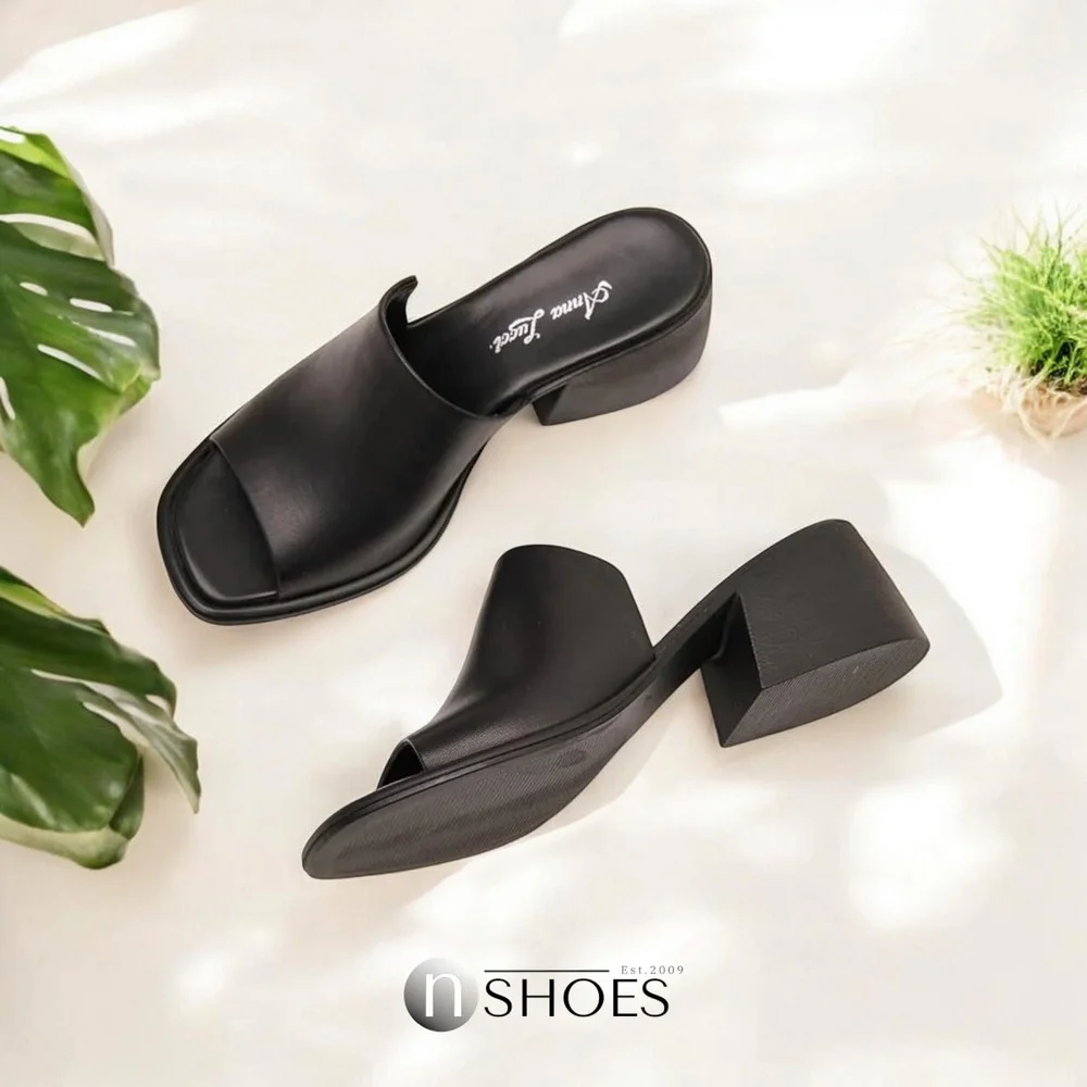 Жіночі шкіряні сабо на підборах Fabio Monelli модель 5614