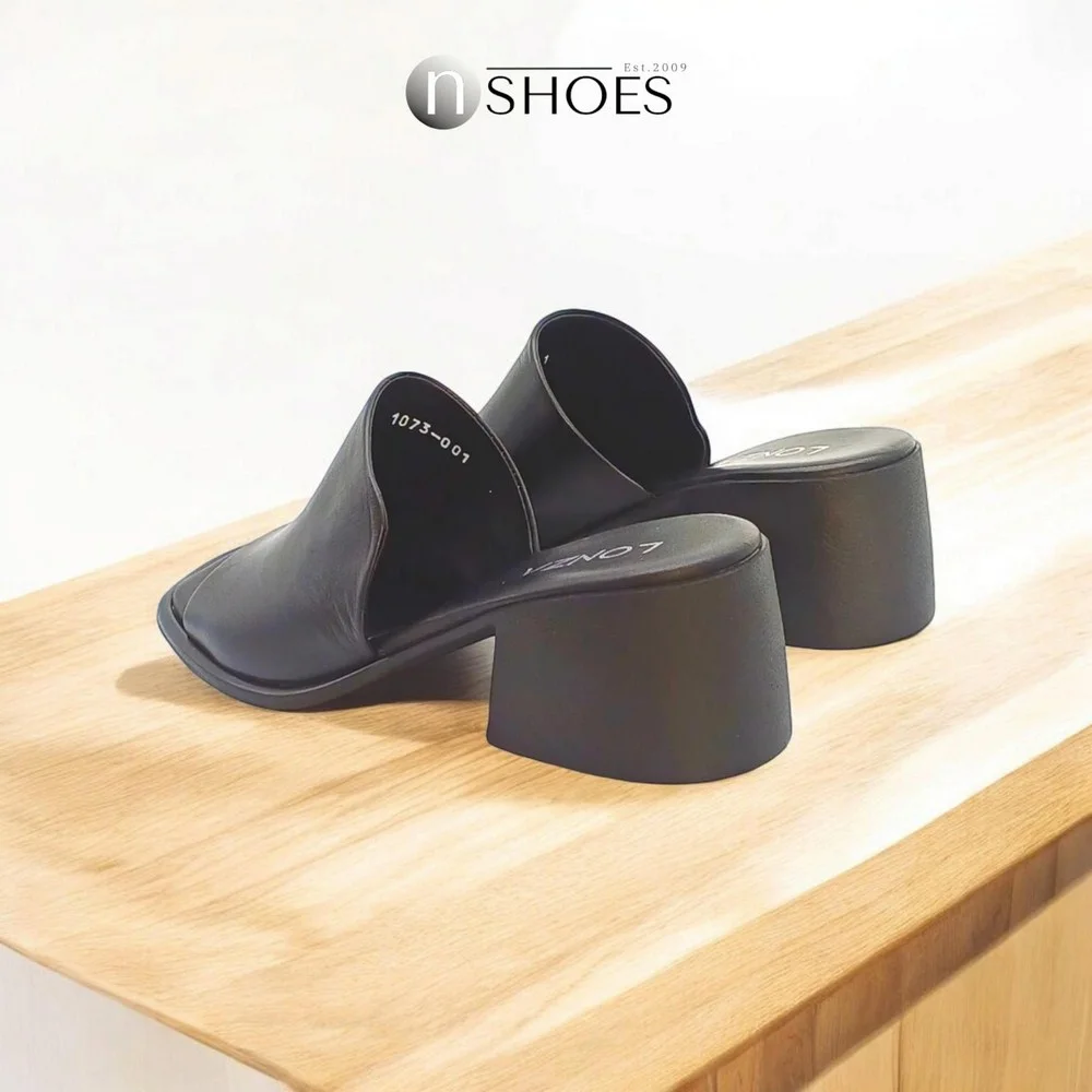 Жіночі шкіряні сабо на підборах Fabio Monelli модель 5614