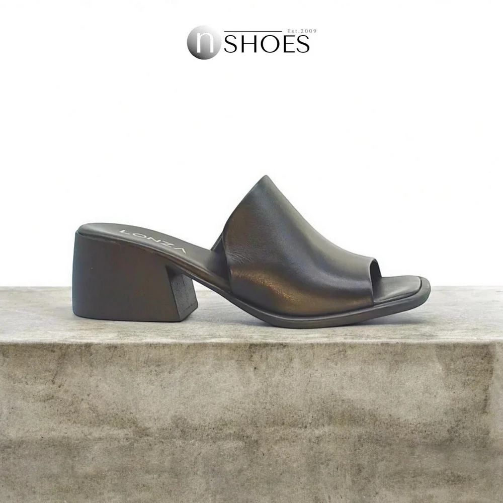 Жіночі шкіряні сабо на підборах Fabio Monelli модель 5614