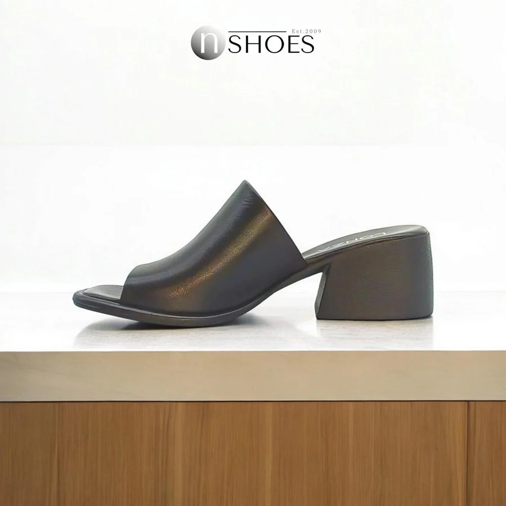 Жіночі шкіряні сабо на підборах Fabio Monelli модель 5614