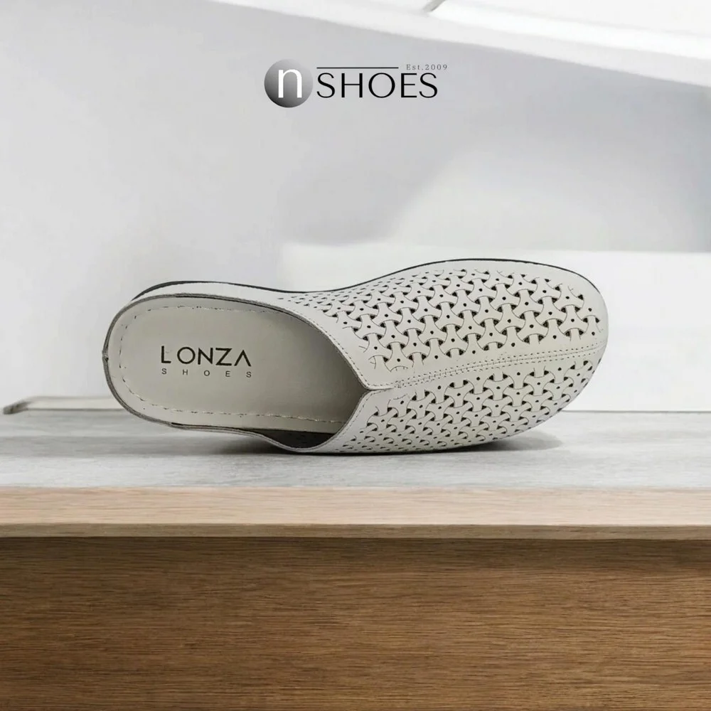 Жіночі шкіряні шльопанці Lonza модель 5618
