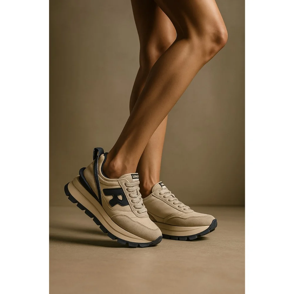 Жіночі демісезонні шкіряні кросівки Lonza 185846 a09-23111 grey