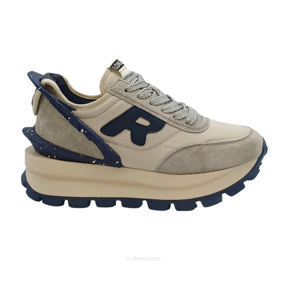 Жіночі демісезонні шкіряні кросівки Lonza 185846 a09-23111 grey