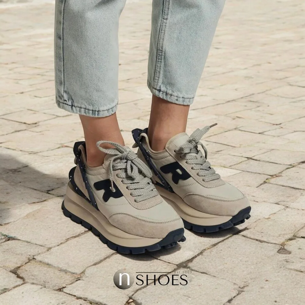 Жіночі демісезонні шкіряні кросівки Lonza 185846 a09-23111 grey