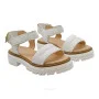 Women's leather sandals Simen 7073a model 5638