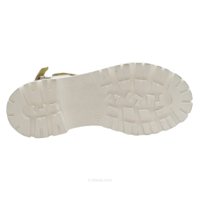 Women's leather sandals Simen 7073a model 5638