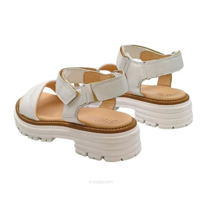 Women's leather sandals Simen 7073a model 5638