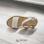 Women's leather sandals Simen 7073a model 5638