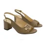 Women's leather sandals Simen 7015a ns bez model 5639