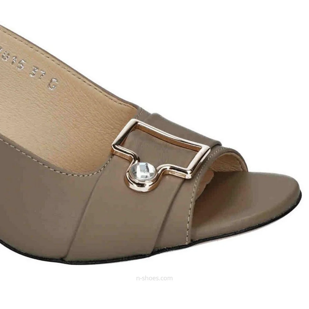 Women's leather sandals Simen 7015a ns bez model 5639