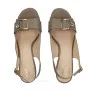 Women's leather sandals Simen 7015a ns bez model 5639