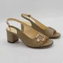Women's leather sandals Simen 7015a ns bez model 5639