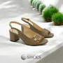 Women's leather sandals Simen 7015a ns bez model 5639