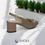 Women's leather sandals Simen 7015a ns bez model 5639