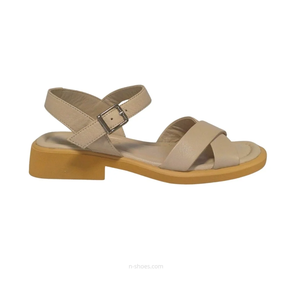 Women's leather sandals EvroModa (Türkiye) model 5640