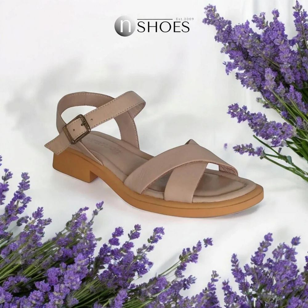 Women's leather sandals EvroModa (Türkiye) model 5640