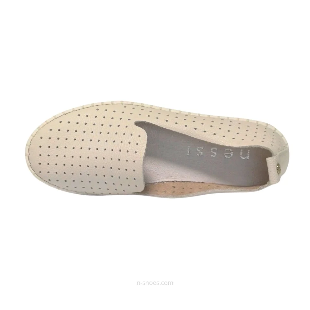Women's moccasins with perforation Nessi (EU) model 18390 412 5647