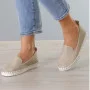 Women's moccasins with perforation Nessi (EU) model 18390 412 5647