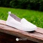 Women's moccasins with perforation Nessi (EU) model 18390 412 5647