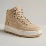 Women’s Beige Winter Sneakers Kappa Fallou 243047 with Warm Lining