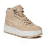 Women’s Beige Winter Sneakers Kappa Fallou 243047 with Warm Lining