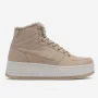 Women’s Beige Winter Sneakers Kappa Fallou 243047 with Warm Lining